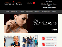 Tablet Screenshot of lauderhillmall.net